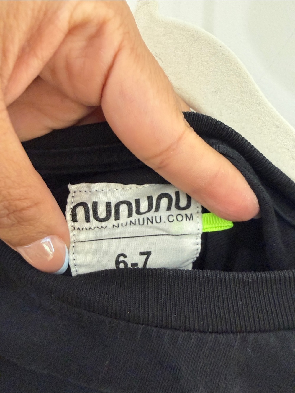 NUNUNU Kid’s Long Sleeve Tshirt - Picture 4 of 5